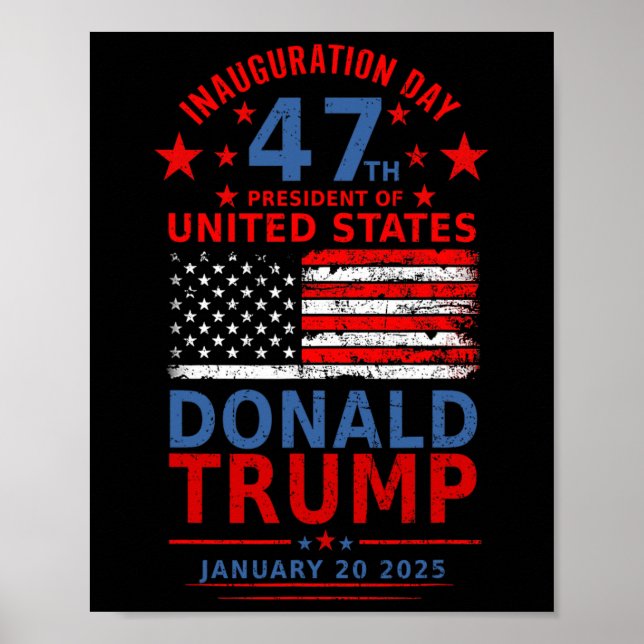 Poster Donald Trump remporte l'investiture électorale de  (Devant)