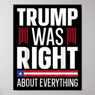 Poster Donald Trump Trump A Raison De Tout