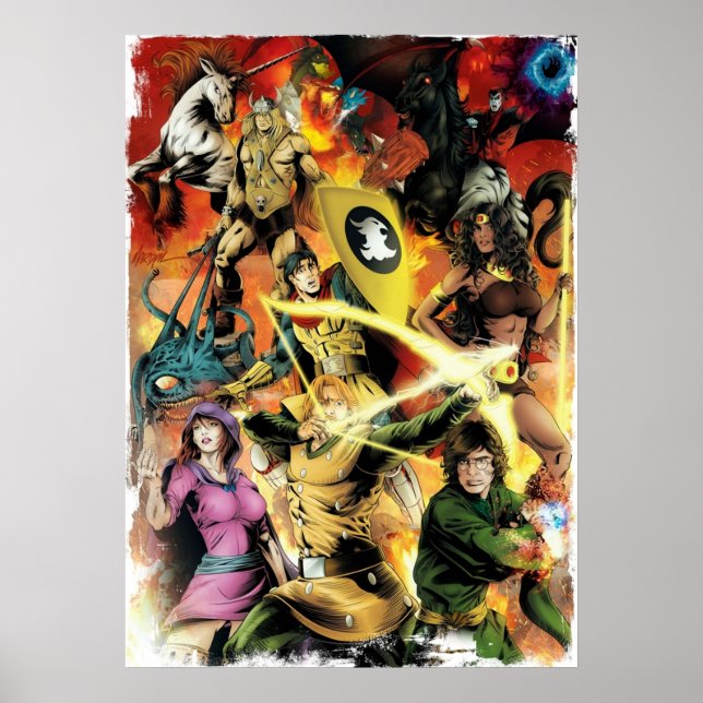 Poster Donjons Dragons (Devant)