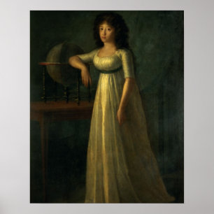 Poster Donna Joaquina Tellez-Giron, fille du duc