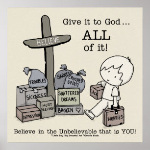 Poster Donne tout à Dieu