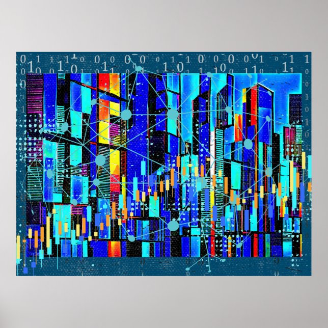 Poster Données du cube (Devant)