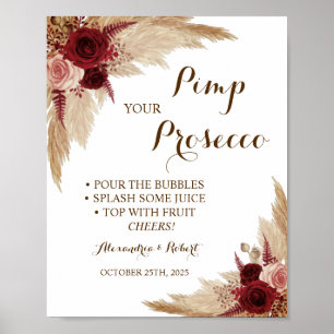 Poster Donnez du style à votre mariage avec de l'herbe de