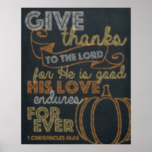 Donnez Merci Chalkboard Art 16x20