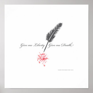 Poster Donnez-moi la liberté ou donnez-moi la mort