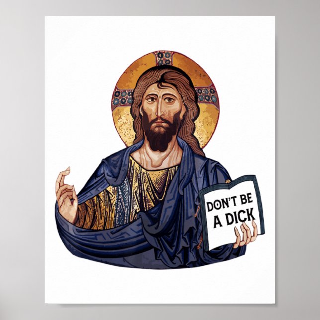 Poster Dont Be A Jesus Book  (Devant)