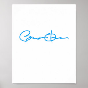 Poster Don't Boo Vote - Sticker Barack Obama (Bleu Blanc)