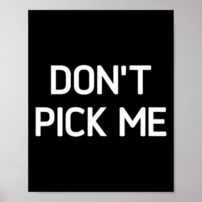 Poster Don't Ck Me, Funny, Jokes, Sarcastic  (Devant)