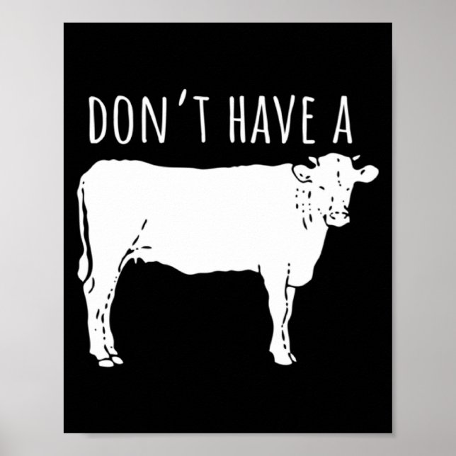 Poster Dont Have A Cow  (Devant)