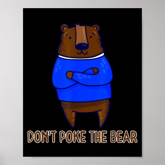 Poster Don't Ke The Bear Gift  (Devant)