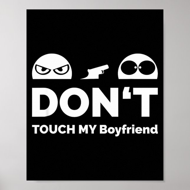 Poster Don't Touch My Boyfriend Partnership  (Devant)