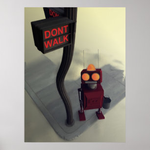 Poster Don't Walk Print