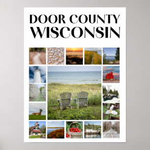 Poster Door County, Wisconsin - Vues Pittoresques