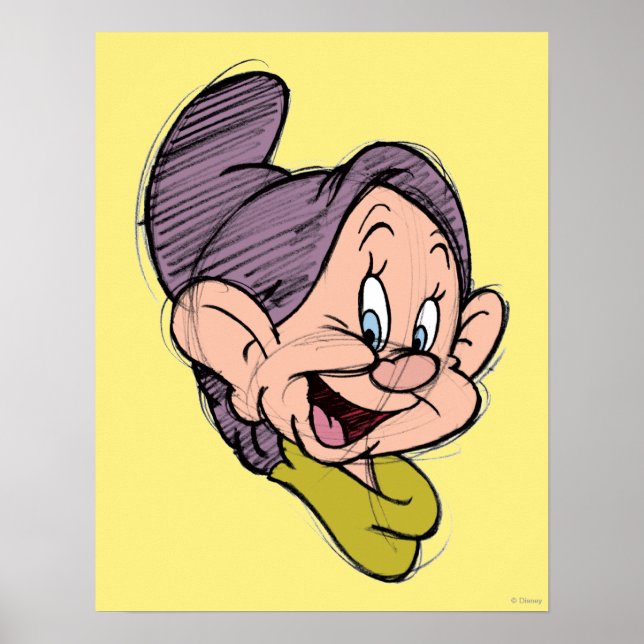 Poster Dopey (Devant)