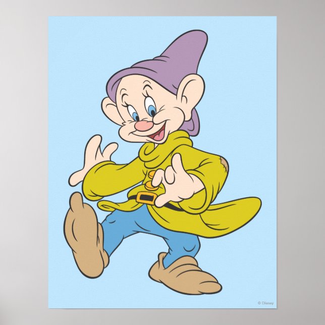 Poster Dopey Dancing (Devant)