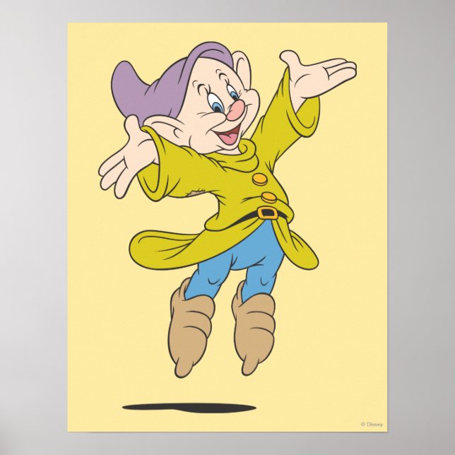 Poster Dopey Jumping (Devant)