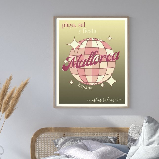 Poster d'or de l'île de Majorque (Créateur téléchargé)