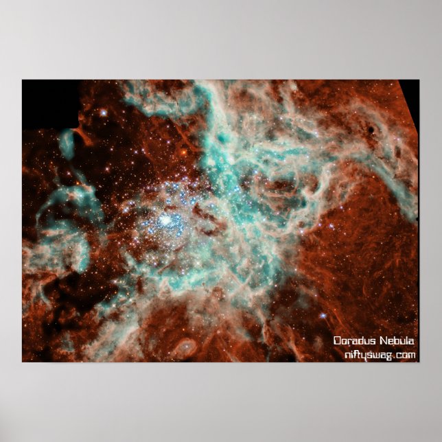 Poster Doradus Nebula (Devant)