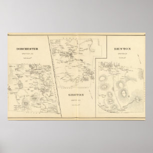 Poster Dorchester, Groton, Benton