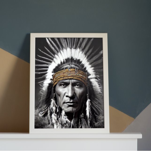 Poster d'origine américaine Iroquois (Créateur téléchargé)