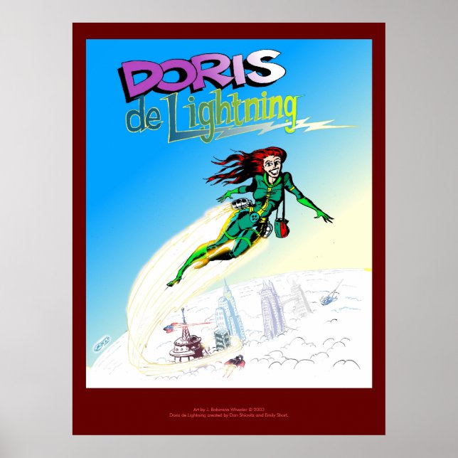 Poster Doris de Lightning (Devant)
