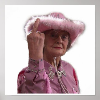 Poster Doris Gavin Stacey Middle Finger