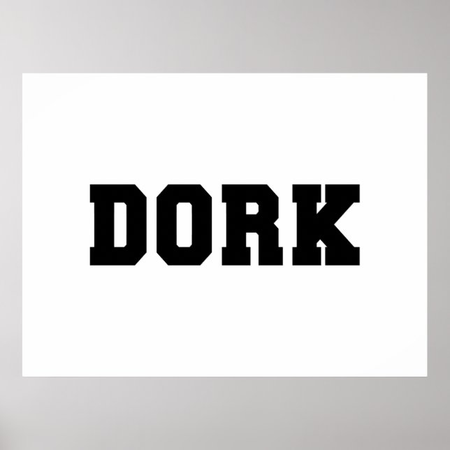 POSTER DORK (Devant)