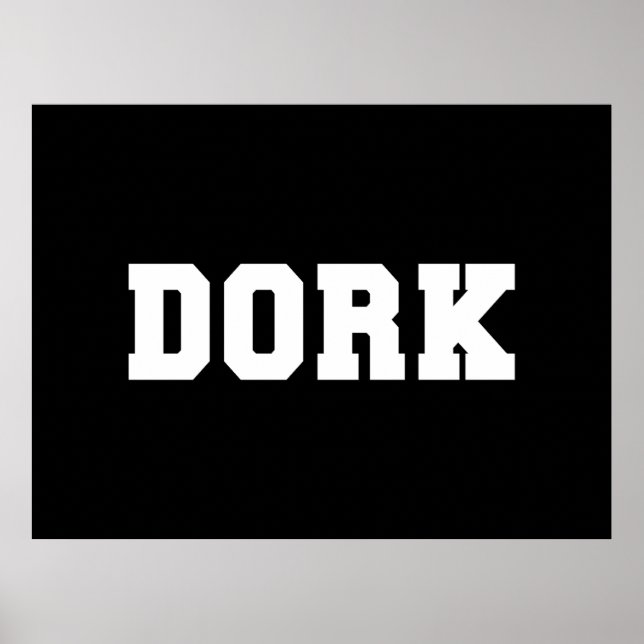 POSTER DORK (Devant)