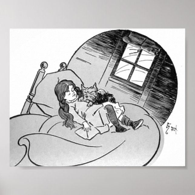 Poster Dorthy & Toto (Devant)