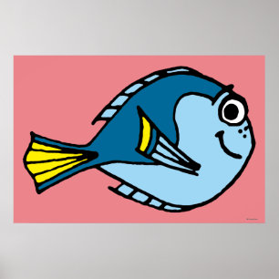 Poster Dory Cartoon