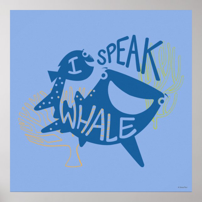 Poster Dory & Destiny | Je parle baleine (Devant)