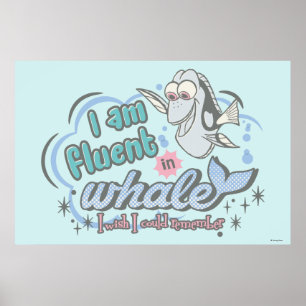 Poster Dory   Je suis Fluent in Whale Comic