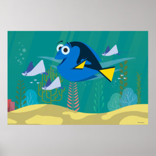 Poster Dory   Un voyage sous la mer