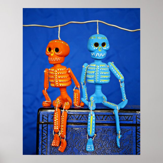 Poster Dos Calacas (Devant)