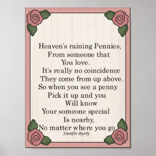 Poster Dossier-Penny de penny de Ciel-Colle dessus