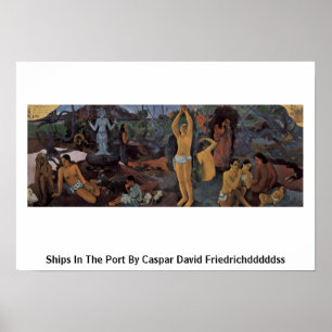 Poster D'Où Venons-Nous ? Par Paul Gauguin