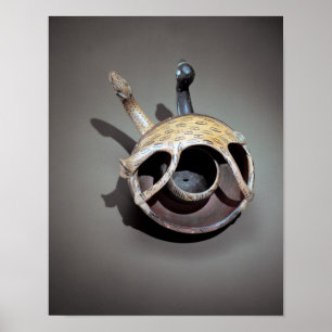Poster Double cuvette de serpent
