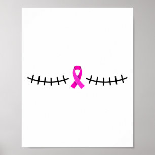 Poster Double Mastectomie Scar Cancer du sein Survivant
