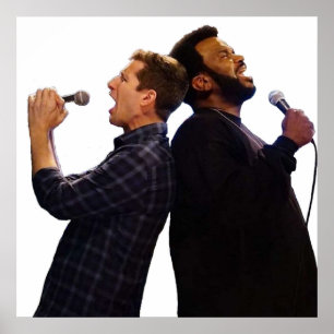 Poster Doug Judy and Jake Peralta Brooklyn 99 Karaoke