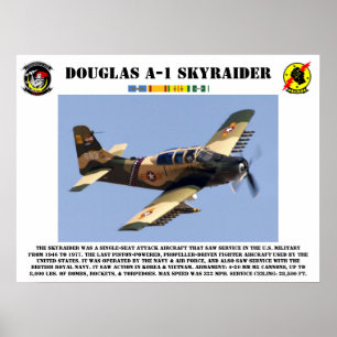 Poster Douglas A-1 Skyraider
