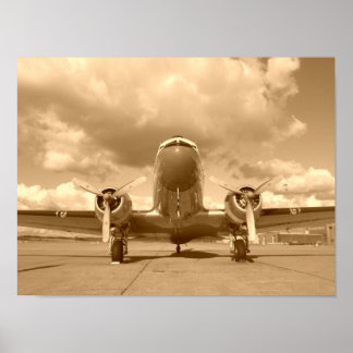 Poster Douglas DC-3 Dakota / C-47