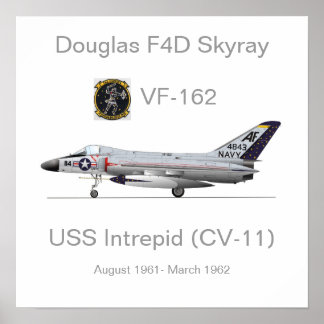 Poster Douglas F4D Skyray