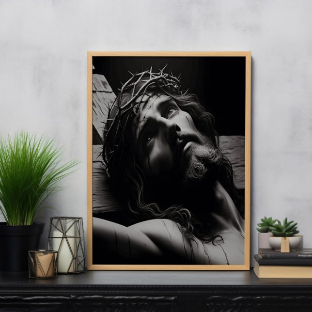 Poster Douleur de Jésus-Christ et rédemption éternelle (Créateur téléchargé)