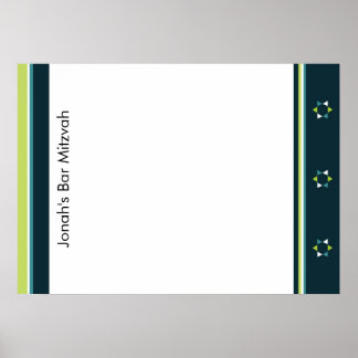 Poster d'ouverture de session Star Modern