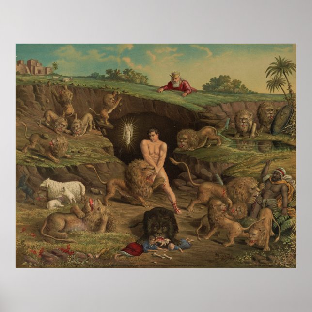 Poster Douze tentations Daniel dans le Den des Lions (187 (Devant)