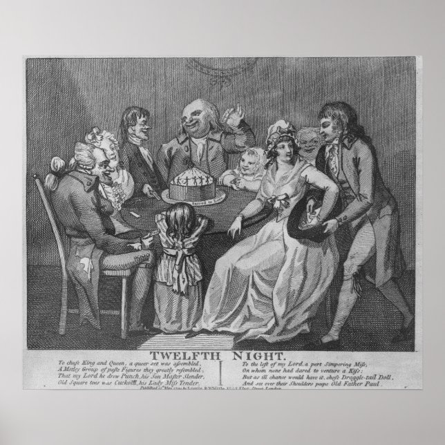 Poster Douzième Nuit, 1794 (Devant)