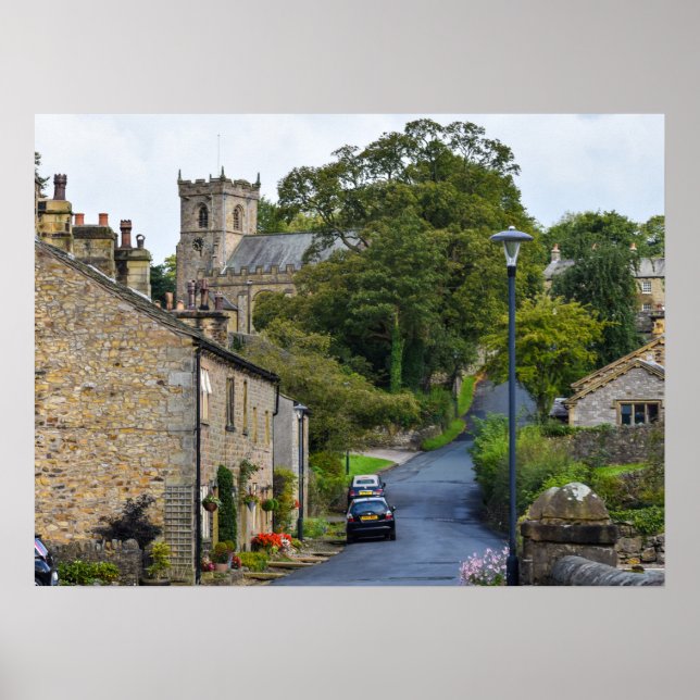 Poster Downham Village (Devant)