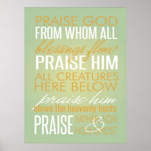 Poster Doxology