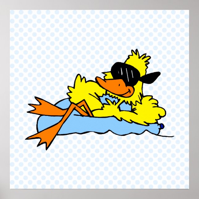 Poster Dozer Duck (Devant)