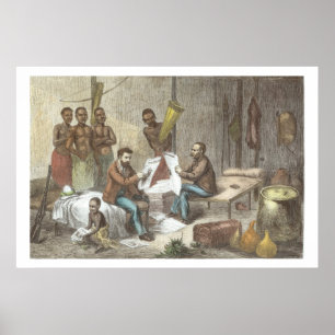 Poster Dr. David Livingstone (1813-73) et M. Henry Mort